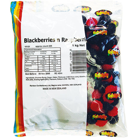 Vibrant Rainbow Black n Reds 1kg blend, offering premium black and red ingredients for colorful, flavorful dishes.