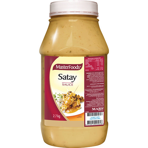 Masterfoods Satay Sauce 2.7kg