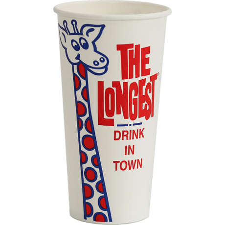 Huhtamaki 800ml milkshake cups in a 25-pack, perfect for serving cold drinks and desserts at events. Eco-friendly and stylish.