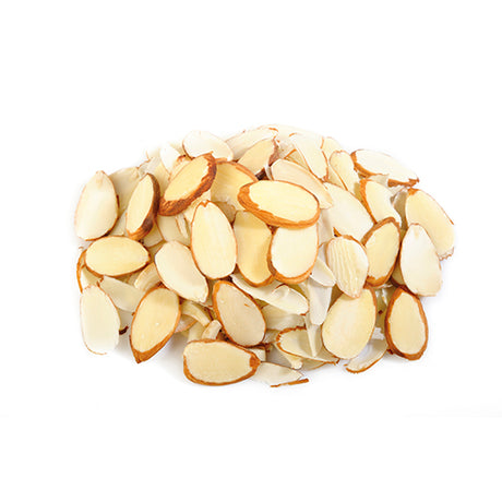 Gilmours Natural Sliced Almonds 1kg, nutritious and versatile for baking, cooking, or snacking with a delightful crunch.