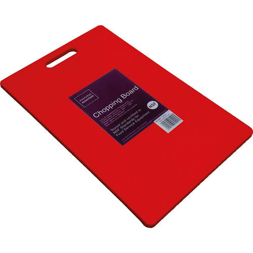 EVERYDAY ESSENTIALS Red Chopping Board Large 13x250x395mm 1ea