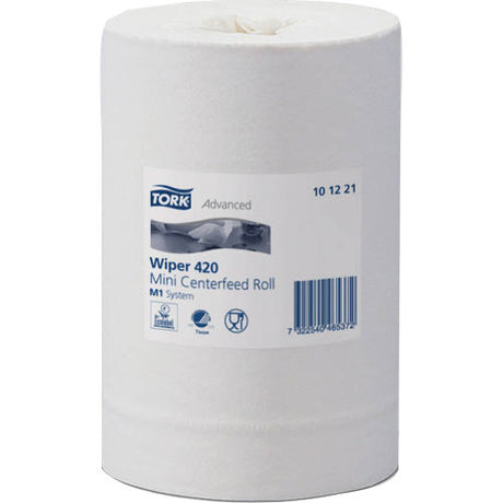 Tork Centerfeed M1 Paper Towels, high absorbency and convenience, perfect for spills in kitchens, bathrooms, and workplaces.