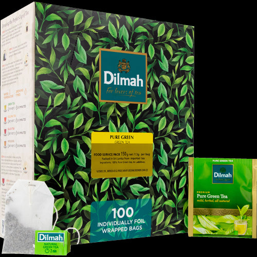 Dilmah Pure Green Tea Bags 0.2kg