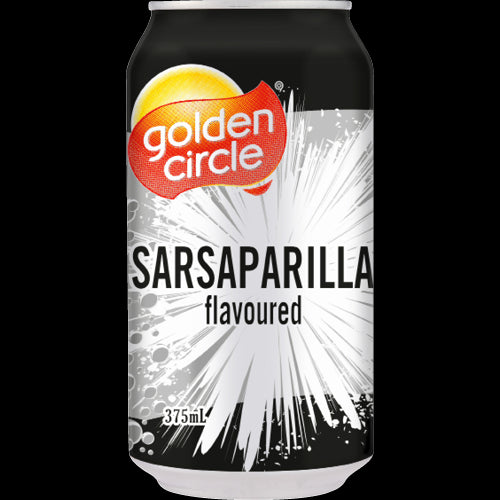 Golden Circle Sarsaparilla Soft Drink 24 x 375ml