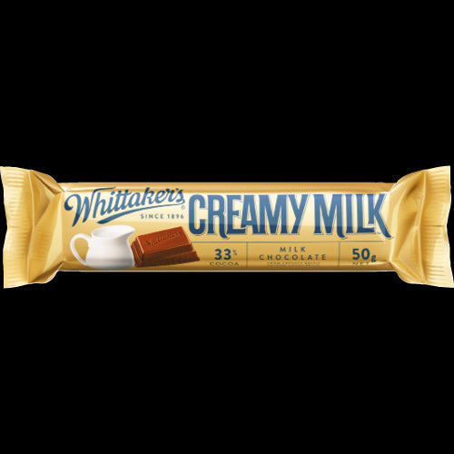 Whittaker's Chunks Creamy Milk Chocolate Bar 36 x 50g
