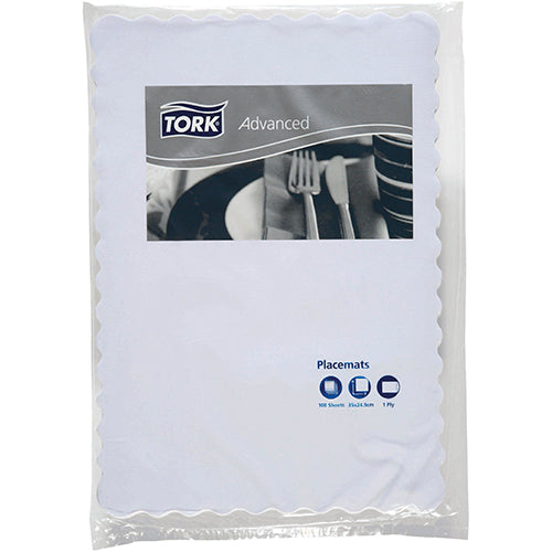 Tork White Placemat 1pk