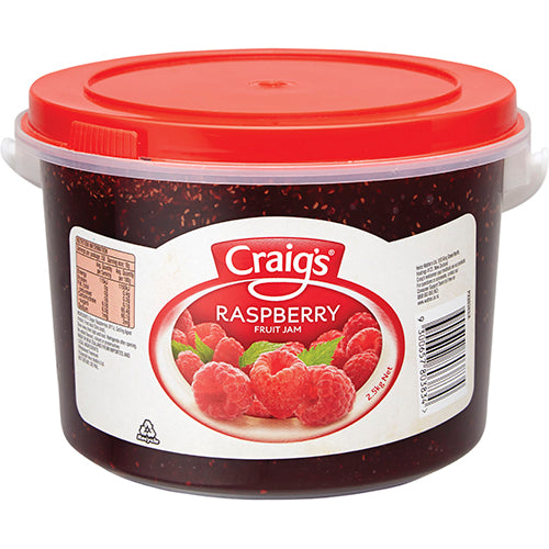 Craig's Raspberry Jam 2.5kg