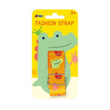 Chic Avenir Arty Crocodile fashion strap, adjustable 58-120cm, perfect for bags, dolls, or mobile phones. Suitable for ages 3+.