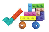 Eco-friendly Block Crayons in vibrant colors, crafted from beeswax for safe, creative play for kids ages 3 and up.