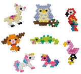 Aquabeads Star Friends Set Refill Pack with 600 colorful beads, templates, and instructions for creative fun.