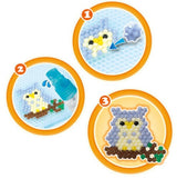 Aquabeads Star Friends Set features 600 colorful beads, templates, and sprayer for creative, fun crafting for ages 4+.