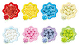 Aquabeads Star Bead Refill Pack with 600+ beads in 21 colors for creative designs of fuzzy animals for kids aged 4+.