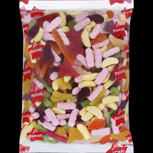 Colorful Pascall Party Pack 2kg, featuring a variety of lollies and marshmallows perfect for festive celebrations and gatherings.