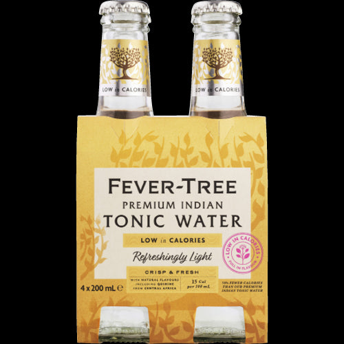 Fever-Tree Naturally Light Tonic Water 4 x 200ml