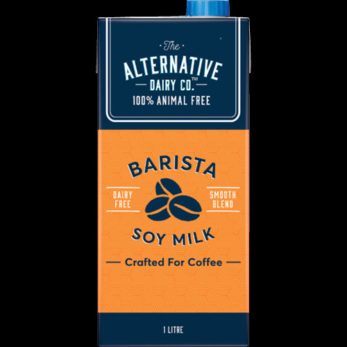 Alternative Dairy Co. Barista Soy UHT Milk 1l