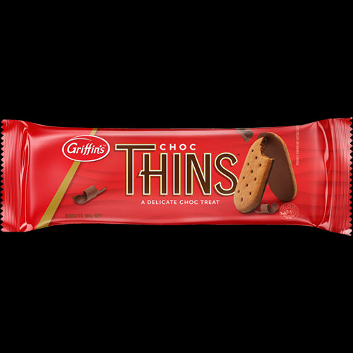 Griffin's Choc Thins Biscuits 180g