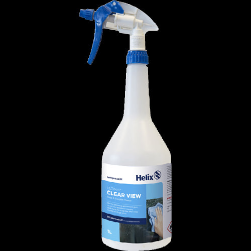 Helix Ultima Gleam Cleaner Glass & Surface Spray Refill Bottle 1l