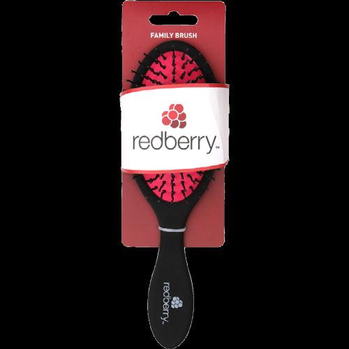 Korbond Redberry Family Brush 1pk in vibrant red and berry hues, featuring sturdy bristles for versatile cleaning tasks.