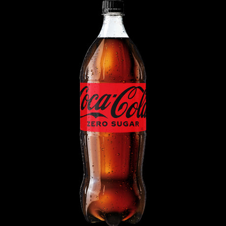 Coca-Cola Zero Sugar 1.5l bottle, offering classic taste without sugar, perfect for guilt-free enjoyment and sharing.