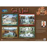 Extra-large 300-piece jigsaw puzzle featuring vibrant New Zealand scenery with a fun Seek & Find challenge.