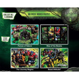 Colorful 60-piece Transformers: Rise of the Beasts puzzle for kids, promoting fun and cognitive skills, made from eco-friendly materials.