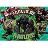 Transformers Rise of the Beasts 60pc puzzle featuring iconic characters, promotes learning and fun for ages 4+.