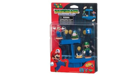 Balancing Game featuring Mario, Luigi, Spike, and Buzzy Beetle for engaging group play and fine motor skill development.