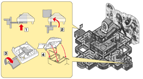 Maze Game featuring Mario navigating a maze to rescue Princess Peach, designed for solo or multiplayer fun.