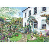 Stunning 500XL piece jigsaw puzzle featuring a charming countryside scene, perfect for family fun and relaxation.