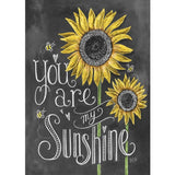 Vibrant 1000-piece puzzle 'Sunshine' featuring a creative chalkboard design, ideal for puzzling enthusiasts and families.