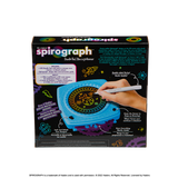 Spirograph Doodle Pad: LCD drawing pad with stencil wheels for creating colorful Spirograph designs, ideal for kids 5+.