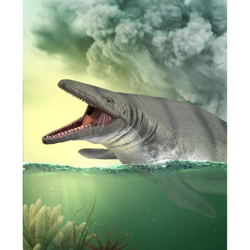 Detailed CollectA Mosasaurus figurine with movable jaw, 1:40 scale, hand-painted, for play and collection, safe for ages 3+.