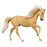 Hand-painted CollectA Andalusian Stallion Palomino XL figurine in golden yellow, showcasing detailed mane and sturdy vinyl design.