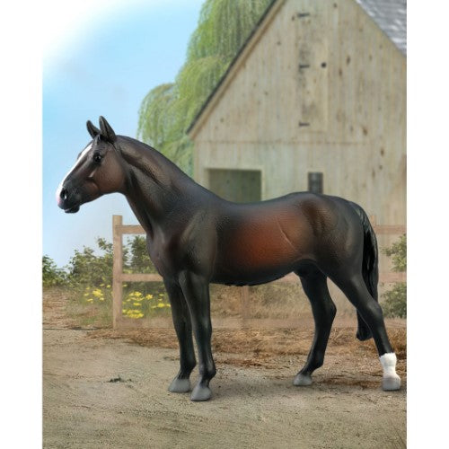 Figurine - CollectA Holsteiner Stallion Bay XL