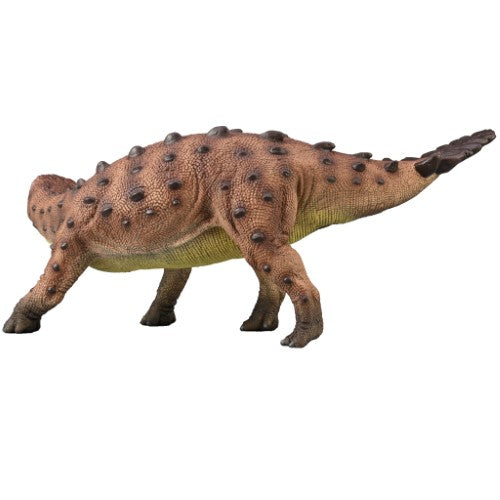 Hand-painted CollectA Stegouros 1:6 scale dinosaur figurine, showcasing a unique tail club and intricate details, perfect for collectors.