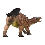 Hand-painted 1:6 scale Stegouros figurine with a unique tail club, perfect for dinosaur enthusiasts and educational play.