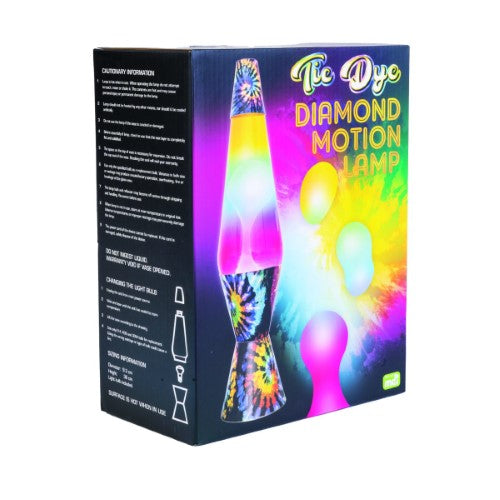 Diamond Motion Lamp - Tie Dye (36cm)