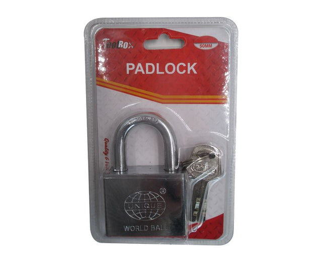 Set of 3 durable 50mm square padlocks for enhanced security of lockers, gates, and outdoor applications.
