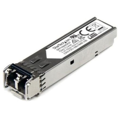 StarTech.com SFP1000SXST module for 1 GbE fiber connectivity, supporting 550 m distance on 1000Base-SX networks.