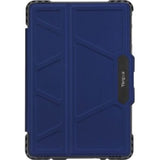 Blue Targus Pro-Tek carrying case for Samsung 10.5" tablet, offering rugged protection and magnetic closure for secure transport.