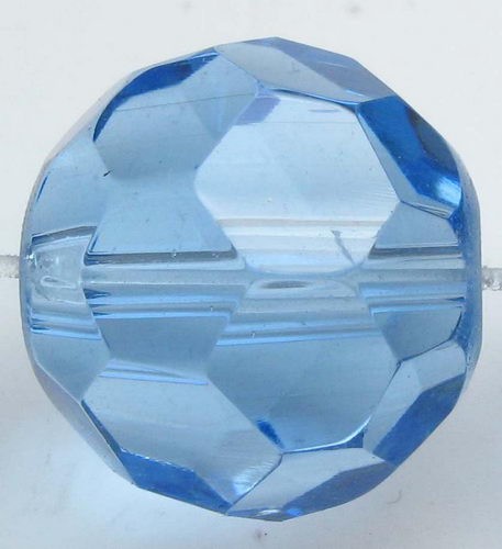 14mm faceted round beads in a pack of 28, perfect for jewelry making and crafts, featuring a dazzling, sparkly finish.