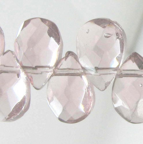 Beads - 6x9mm 61pcs Faceted Teardrop