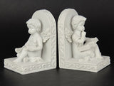 Elegant Angel Bookends set of 2, 19x8x13 cm, adding charm and stability to books while enhancing home decor.