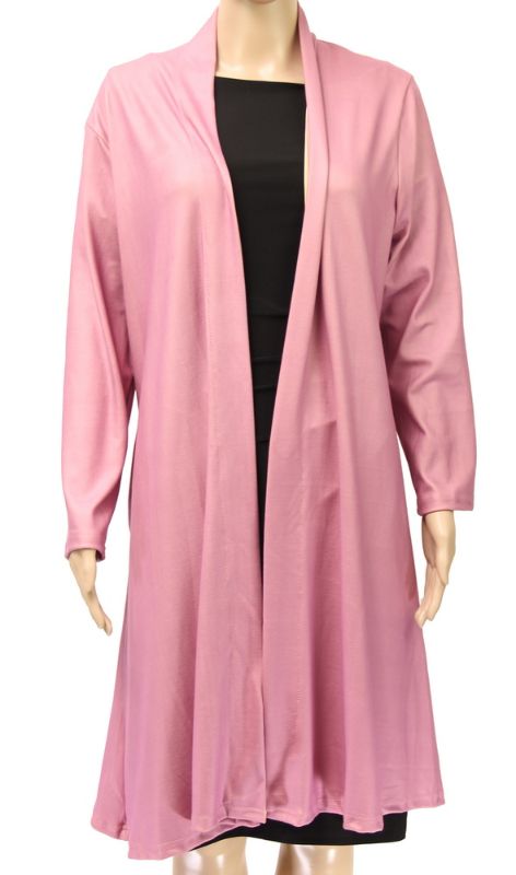 Solid Colour Fuschia Coat Cape in Medium, vibrant design for stylish layering and warmth, perfect for any occasion.