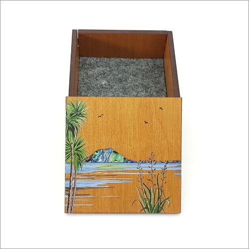 Small Trinket Box: Mt Maunganui - Square