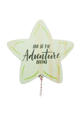 Art Pegs featuring an elephant holding a star, perfect for displaying kids' artwork and photos in a child's room.