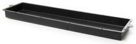 Sleek black florist tray (58cm) designed for elegant flower arrangements, perfect for home and professional use.