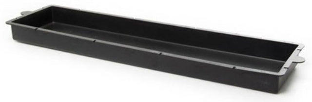 Sleek black florist tray (58cm) designed for elegant flower arrangements, perfect for home and professional use.