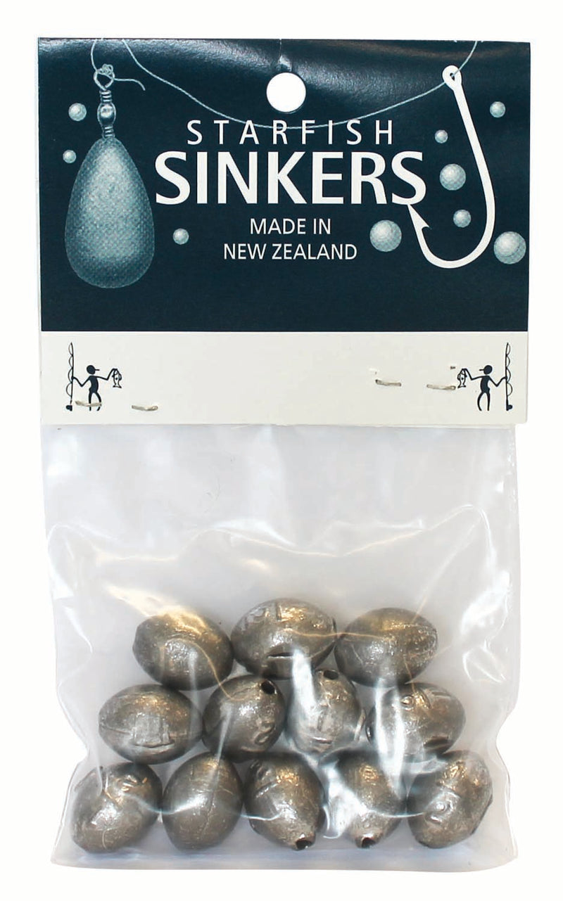 Starfish Egg Sinker Packet 1/2oz (12 per pack)