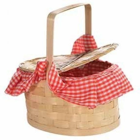 Colorful, eco-friendly Basket Purse for kids, measuring 9"x4.5", perfect for storing toys and treasures on-the-go.